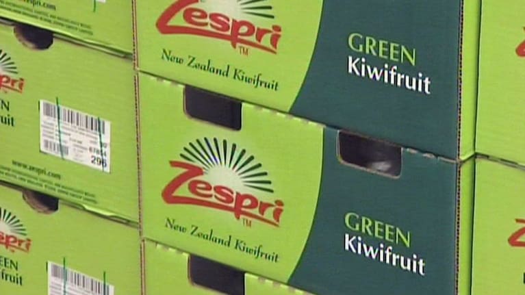 Zespri kiwifruit boxes