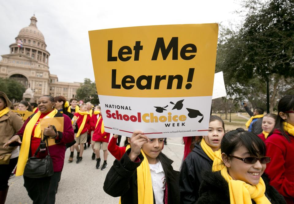Students rally for School Choice