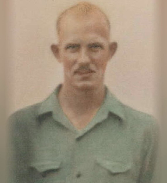 Archival photo of service member Julius St. John Knudsen