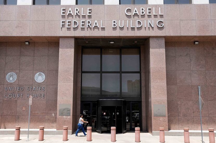 Exterior view of the Earle Cabell Federal Building on Thursday, May 22, 2025, in Dallas.