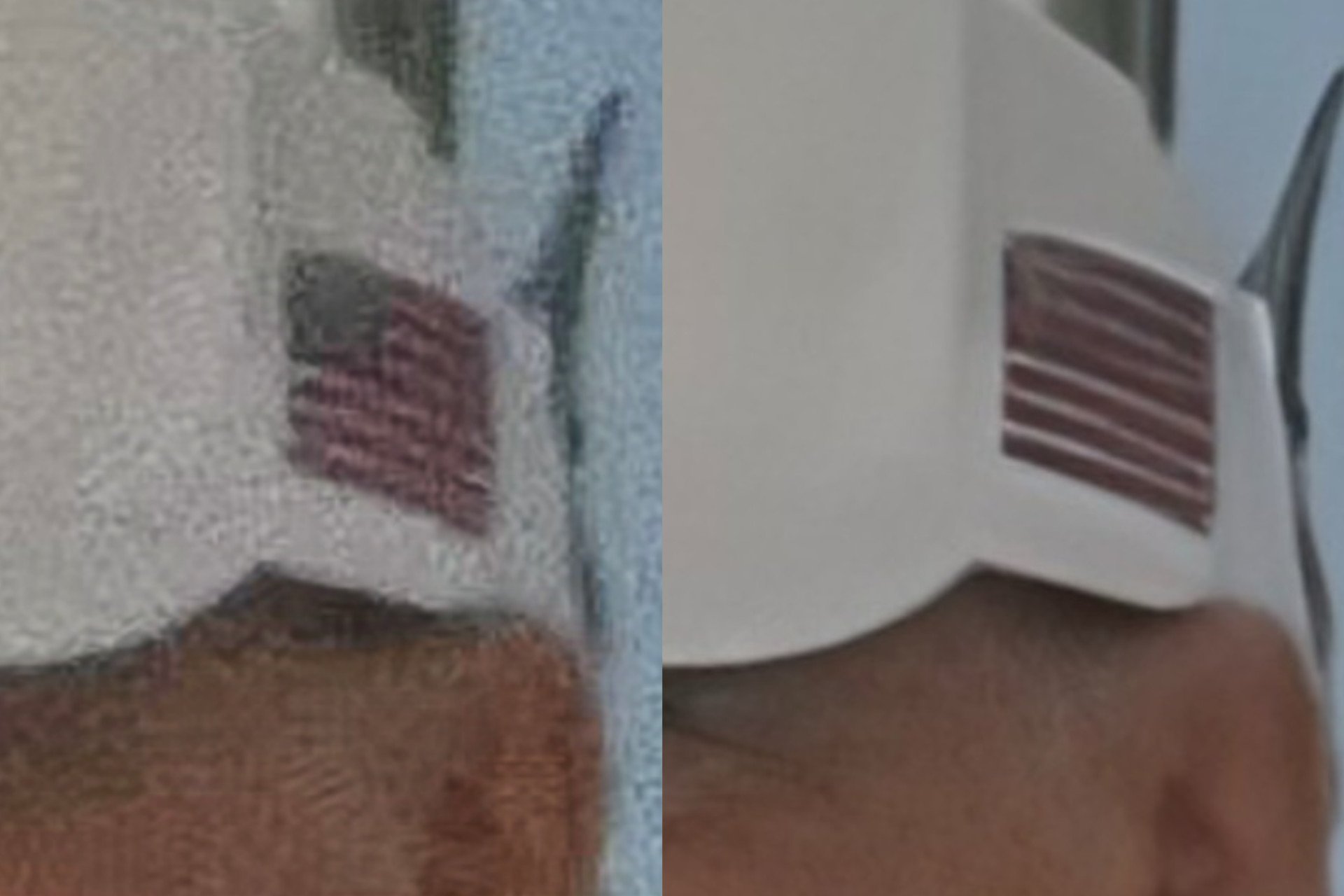Hat Flag Side By Side