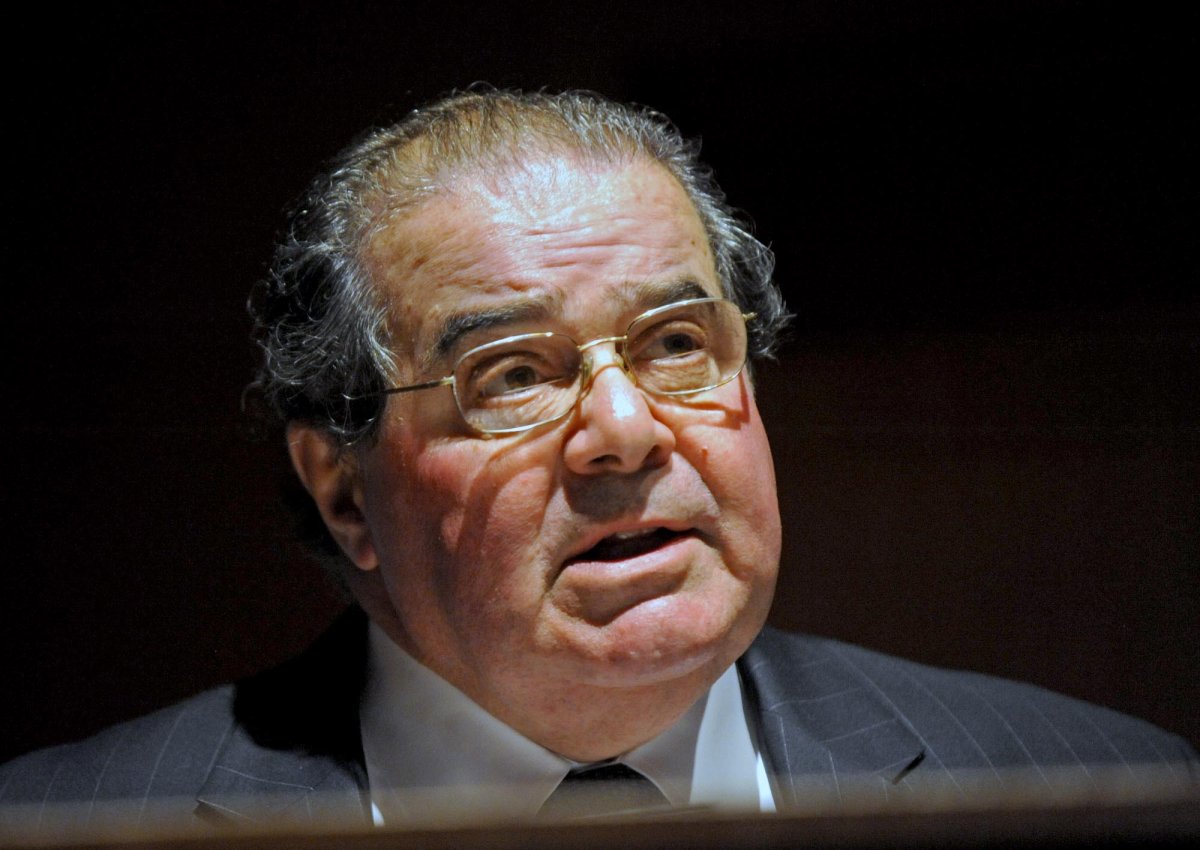 Supreme Court Justice Antonin Scalia 