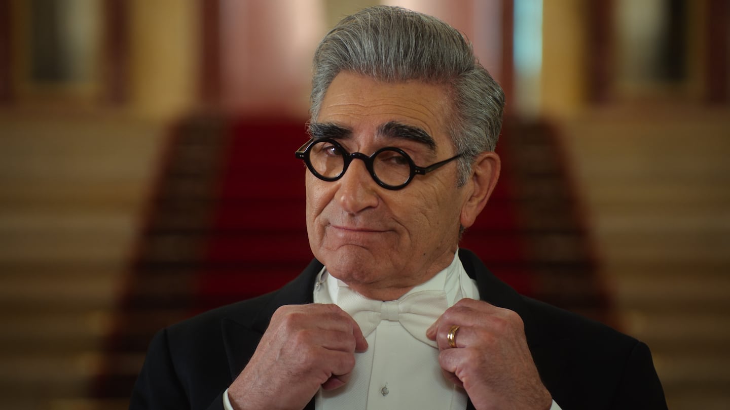 Eugene Levy in the third season of “The Reluctant Traveler With Eugene Levy,” premiering Friday on Apple TV+.