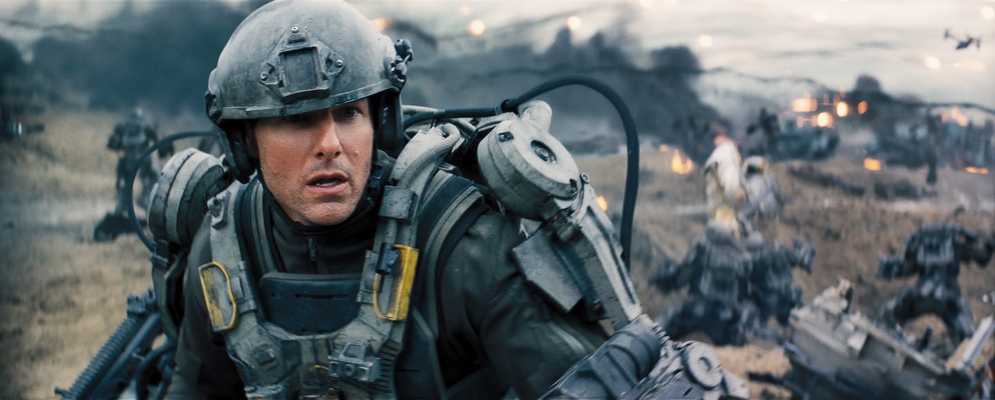 Tom Cruise in "Edge of Tomorrow."