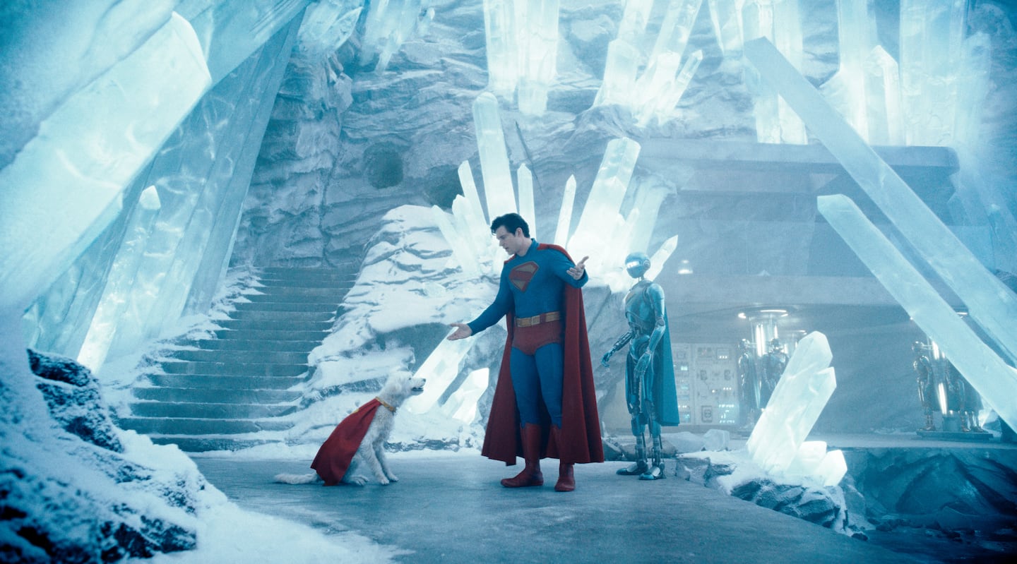 David Corenswet in “Superman.”