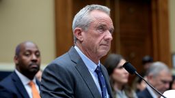 Health and Human Services Secretary Robert F. Kennedy Jr. testifies before the House Energy and Commerce Committee Health Subcommittee in the Rayburn House Office Building on June 24 in Washington, DC.